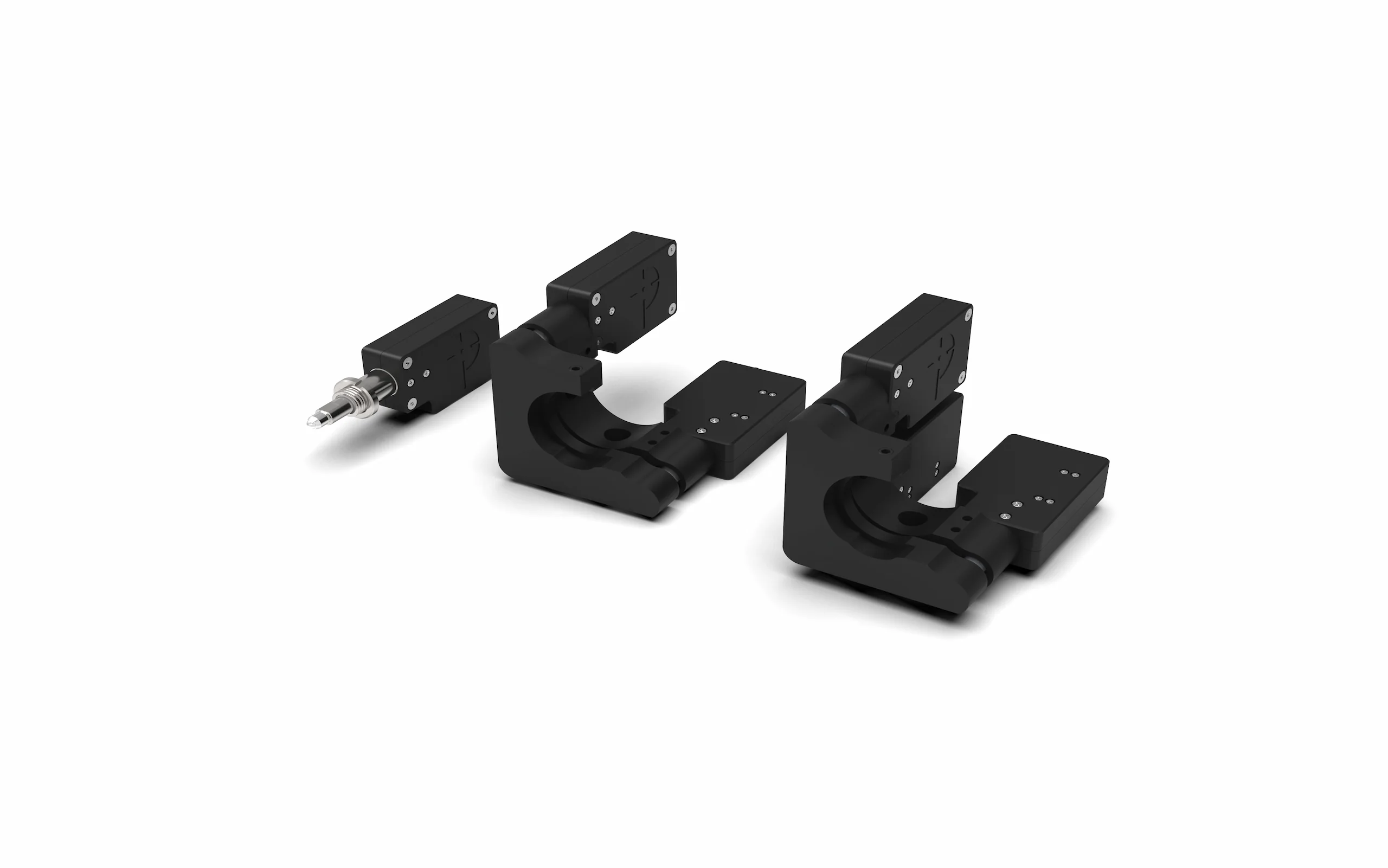 Two- and three-axis mirror mounts motorized with PRECIBEO GO actuators
