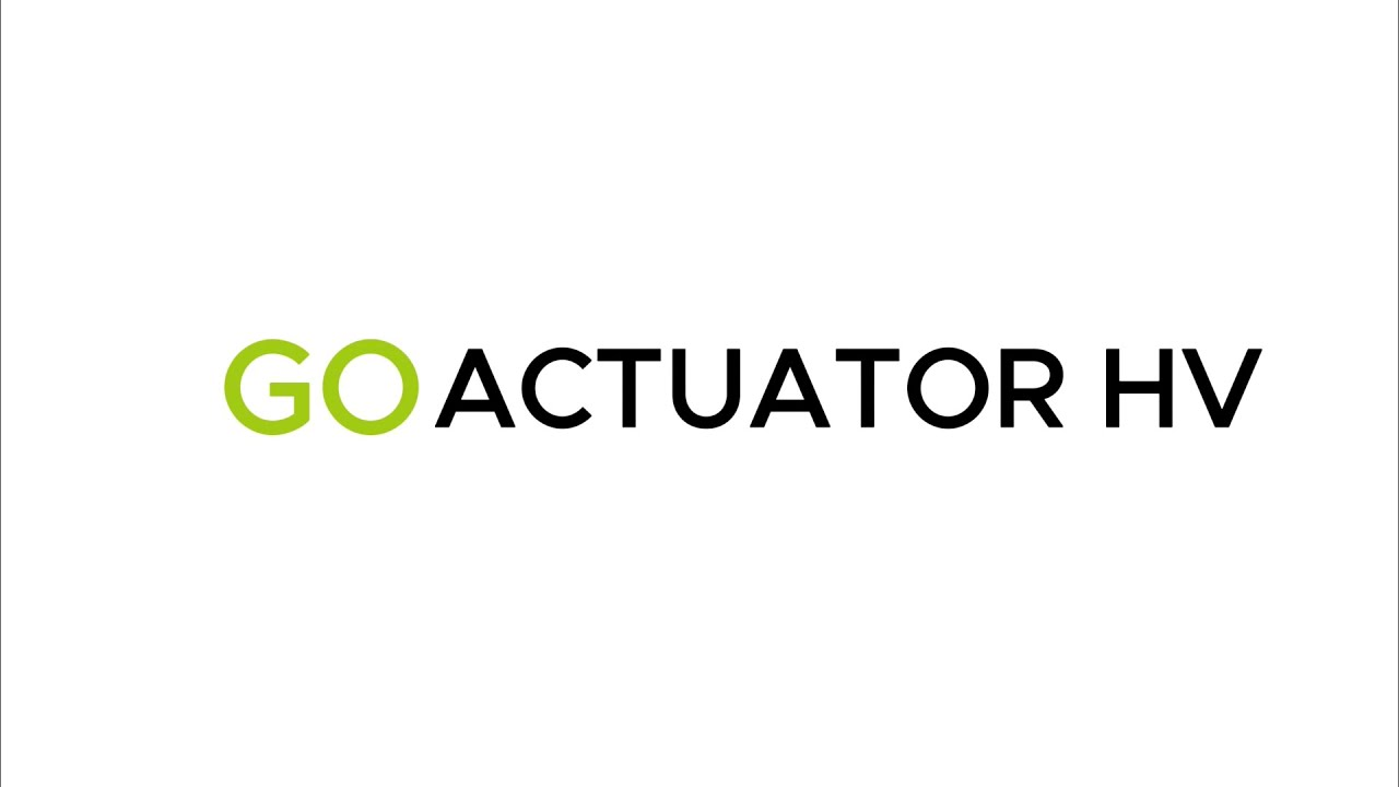 GO Linear Actuator HV YouTube video